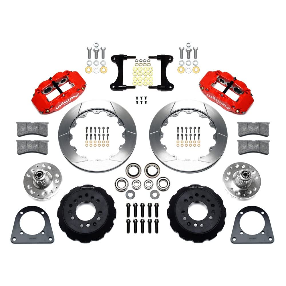 Red FNSL6R Front Hub Kit,12.88"