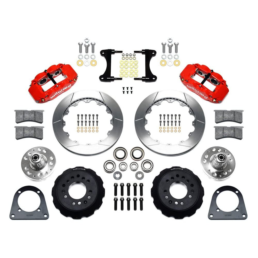 Red FNSL6R Front Hub Kit,12.88"