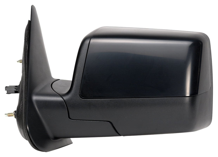 Fit System Mirror Driver Side for Ford Ranger, Textured Black, w/PTM Cover, Foldaway, Power