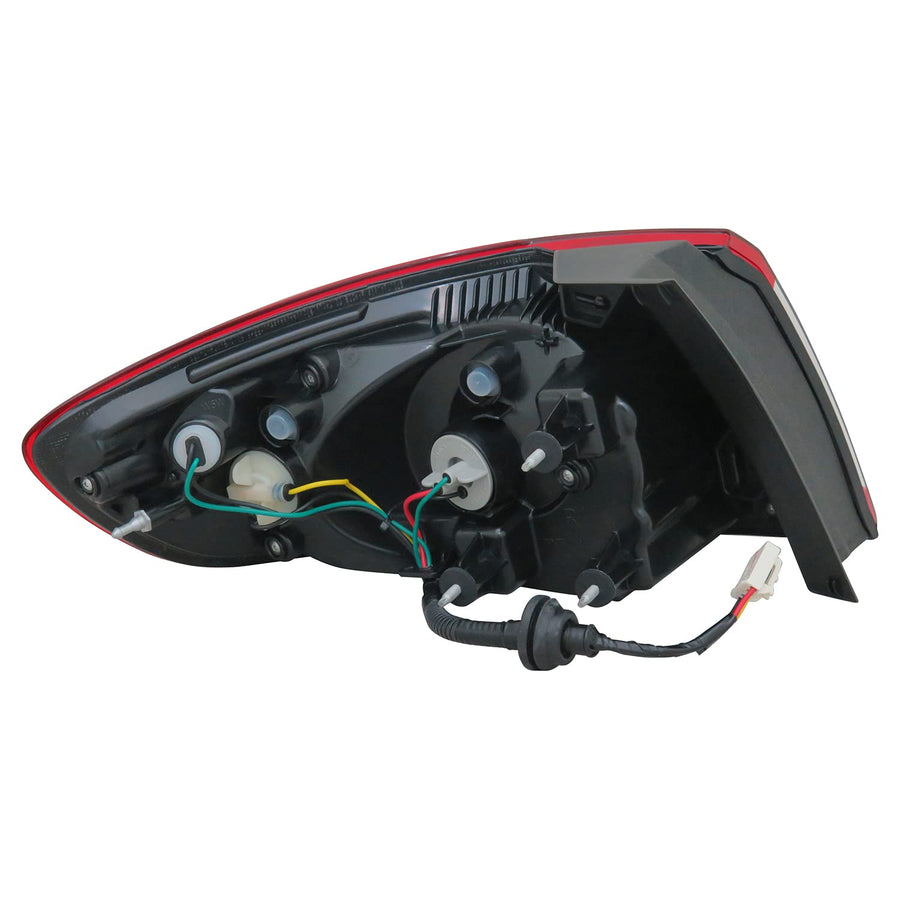 Right TYC Tail Light Assembly Compatible with 2010-2012 Hyundai Santa Fe