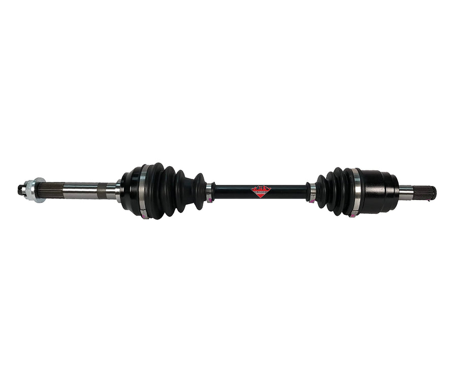Front Left/Right Rugged Performance Axle for (2009-14) Kawasaki Mule 610, Assembled with CV Joints & Chromoly Material Center Shaft, with Moly Grease To Increase Strength OEM: 59266-0039