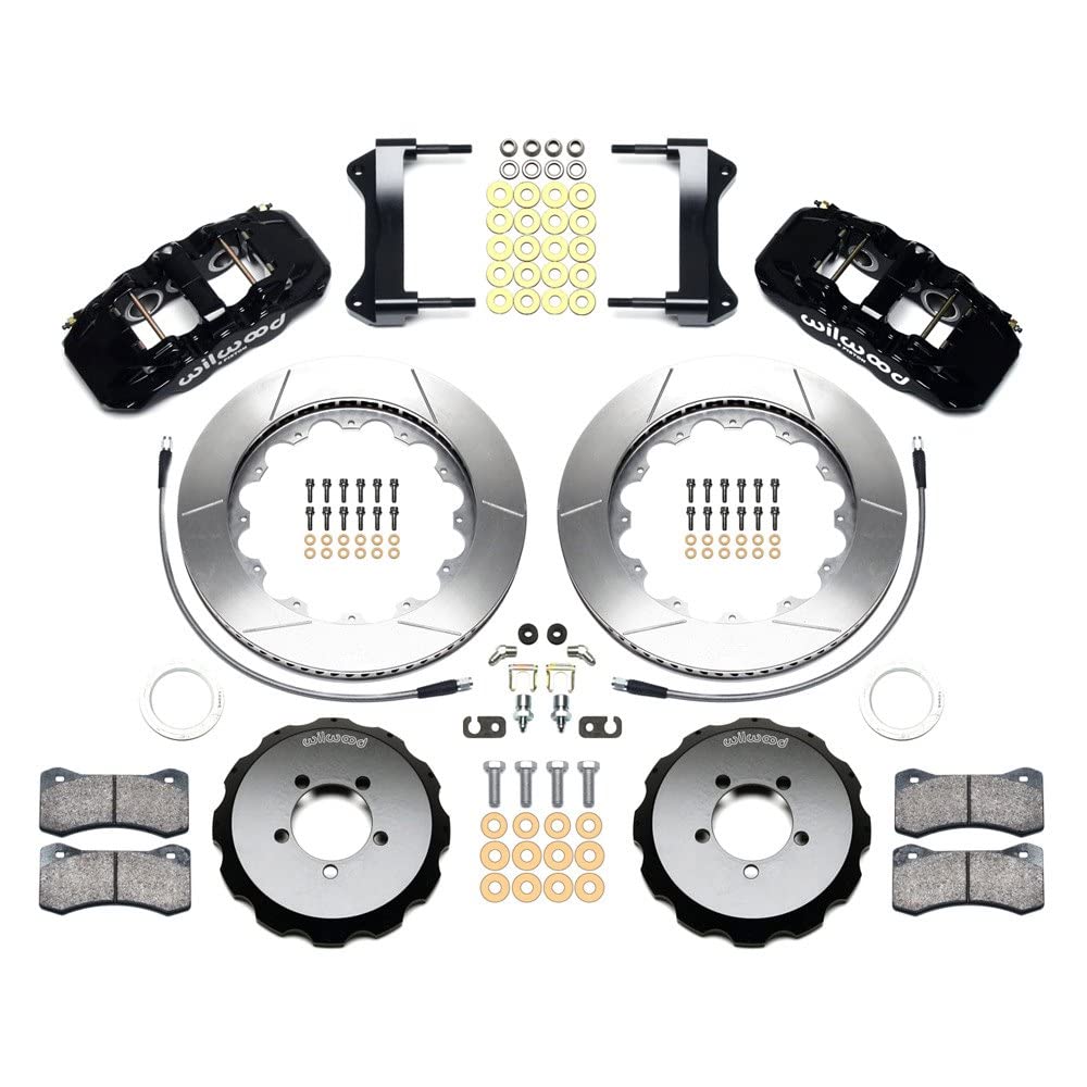 Front AERO6 Hat Kit,14.00, Drilled, Nickel