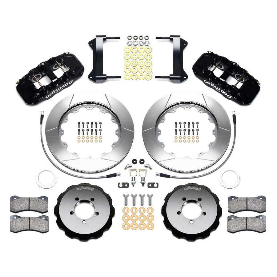 Front AERO6 Hat Kit,14.00, Drilled, Nickel
