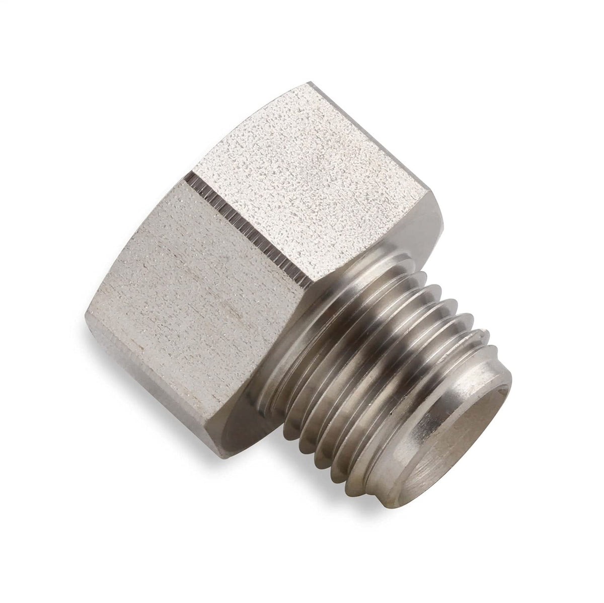 Hardline Adapter, EARL'S PERFORMANCE PLUMBING 9/16"-18 Inverted Flare Male to 3/8"-24 Inverted Flare Female for 3/16"