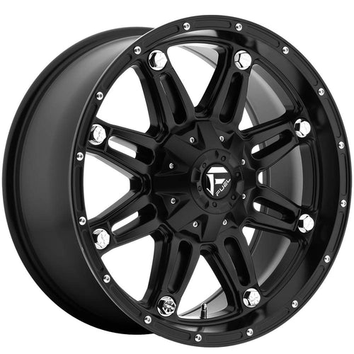 Fuel Offroad D531 Black HOSTAGE Wheel with Matte tpms (18 x 9. inches /5 x 114 mm, -12 mm Offset)