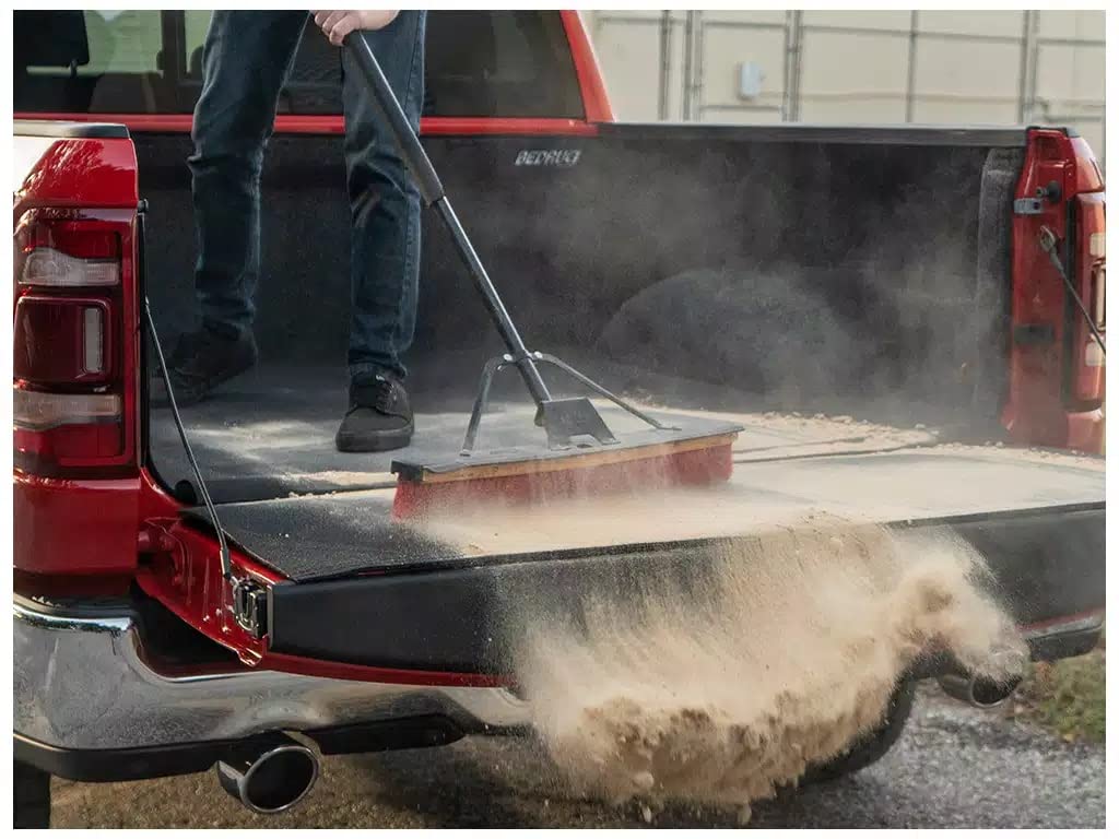 Impact Bed Liner Bedrug | Fits 2017 - 2024 Ford F - 250, F - 350 Super Duty 98.1 Bed (for Spray-in Bed Liners, #BRZSPRAYON is required), Charcoal Grey | ILQ17LBK