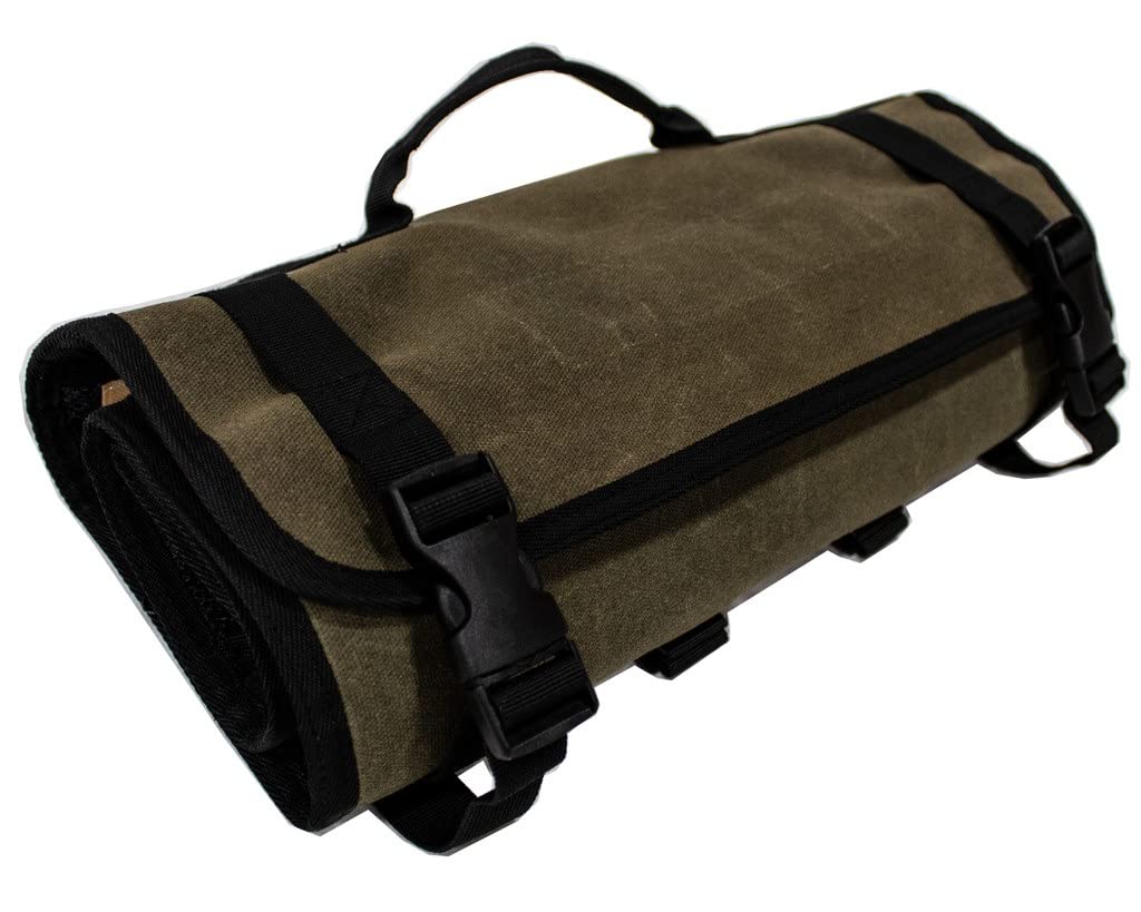Canyon Rolled Bag Overland Vehicle Systems First Aid - #16 Waxed Canvas