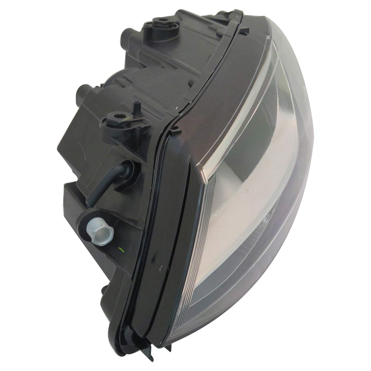 Left TYC Headlight Assembly Compatible with 2011-2016 Volkswagen Jetta