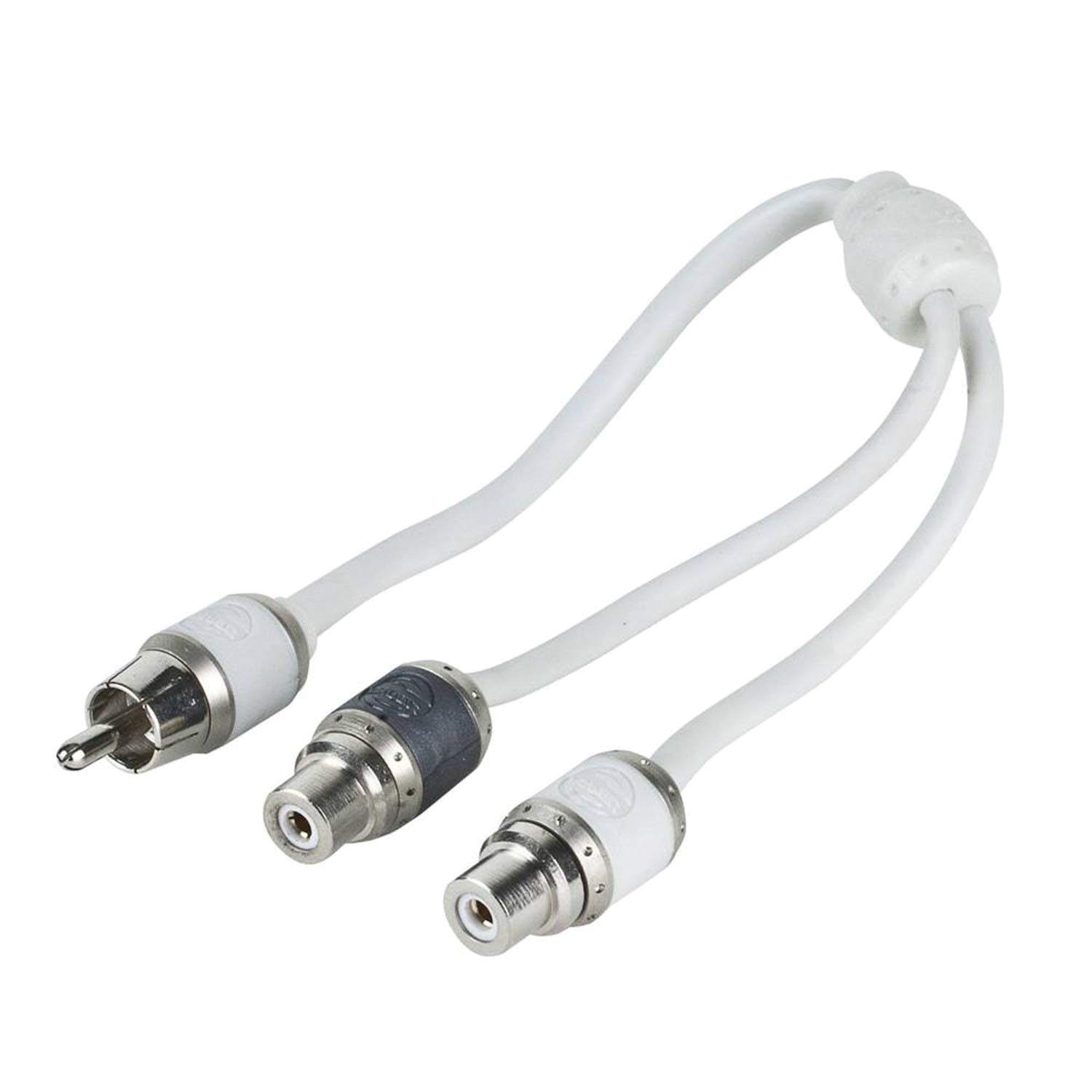 T-Spec RCA Audio Y Cable V10 Series - 2 Channel - 1 Male to 2 Females