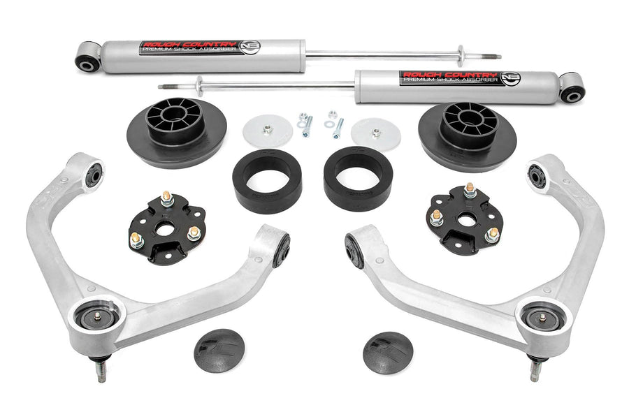 3.5" Rough Country Lift Kit w/N3 Shocks for 2019-2024 Ram 1500 4WD - 31430