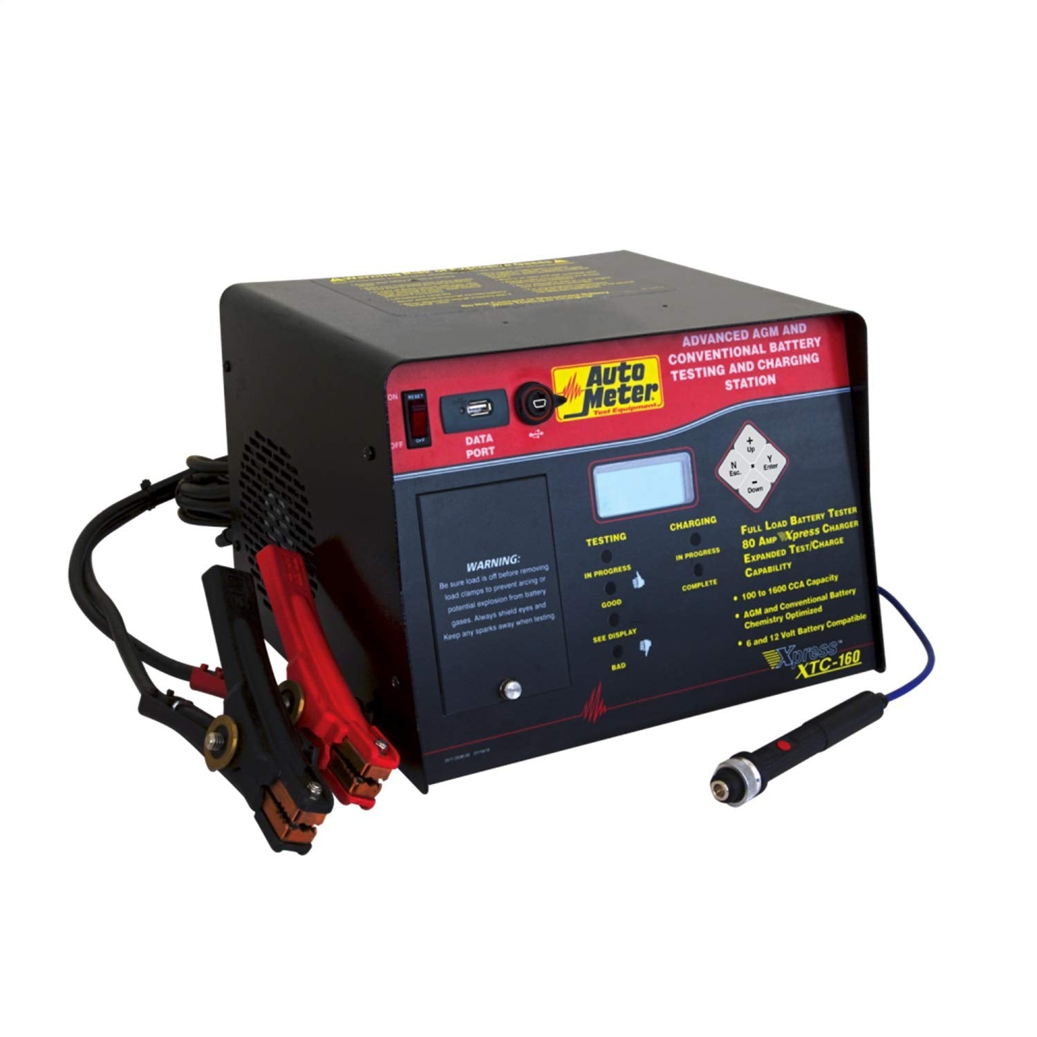Auto Meter AGM Optimized XTC-160 Automatic Battery Tester and Fast Charger