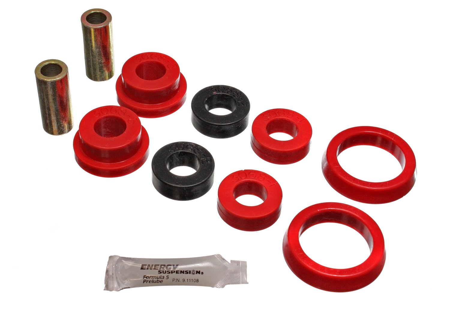 Axle Pivot Arm Energy Suspension 4.3119R with Thrust Washer for Ford , Black