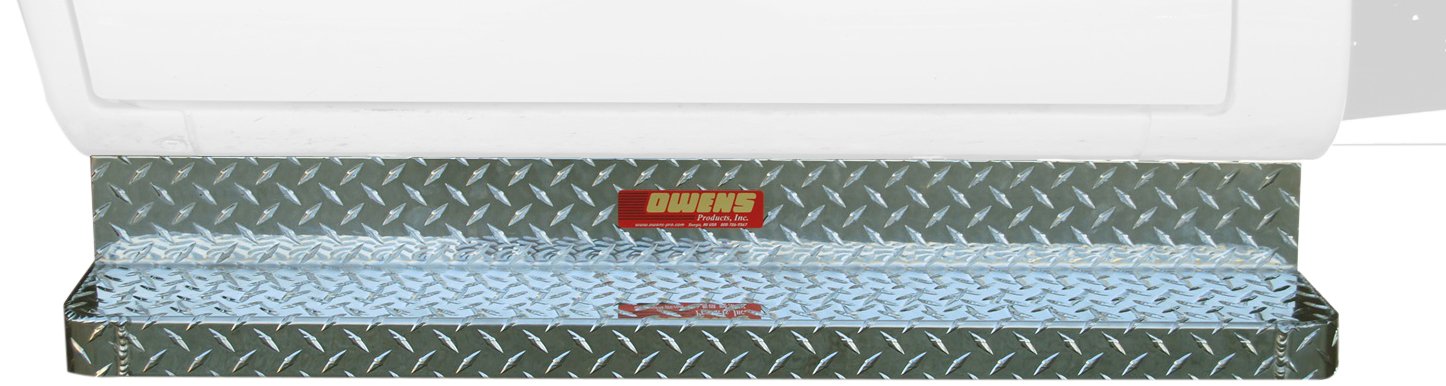 Owens Products 82320 Cab Length Owens Commercial Running Boards Diamond w/o Stone Guard