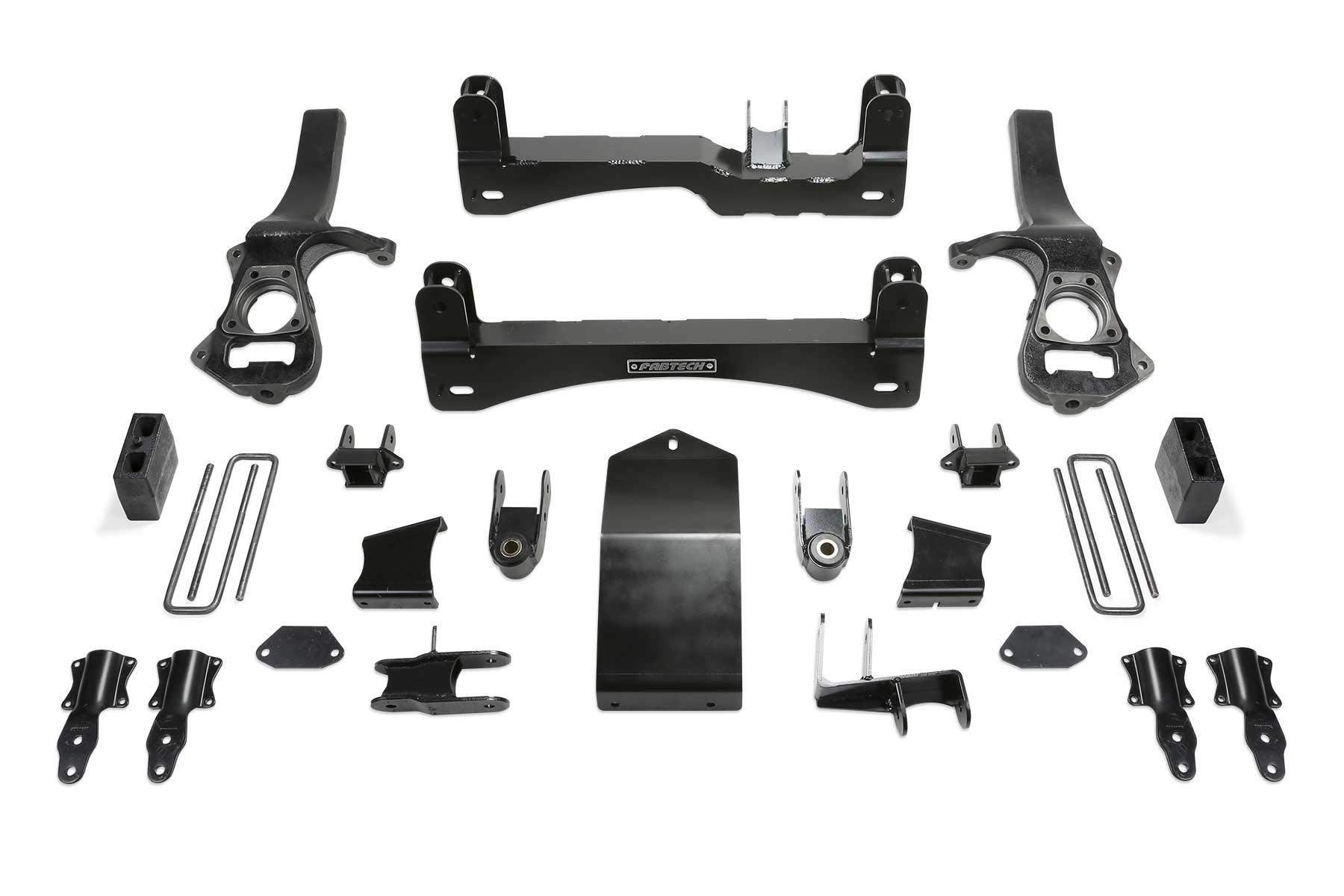 Basic Lift System Fabtech K1137 6 in. Lift Incl. PN [FTS21250/FTS21251/FTS21265] Lift System