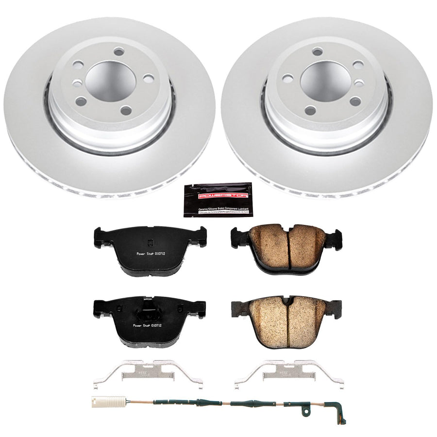 Power Stop CRK5283 Z23 Evolution Geomet Coated Brake Kit For BMW 750Li 2006-2008, BMW 750i 2006-2008, BMW 760Li 2005-2008, BMW 760i 2005-2006 [Model Specific]