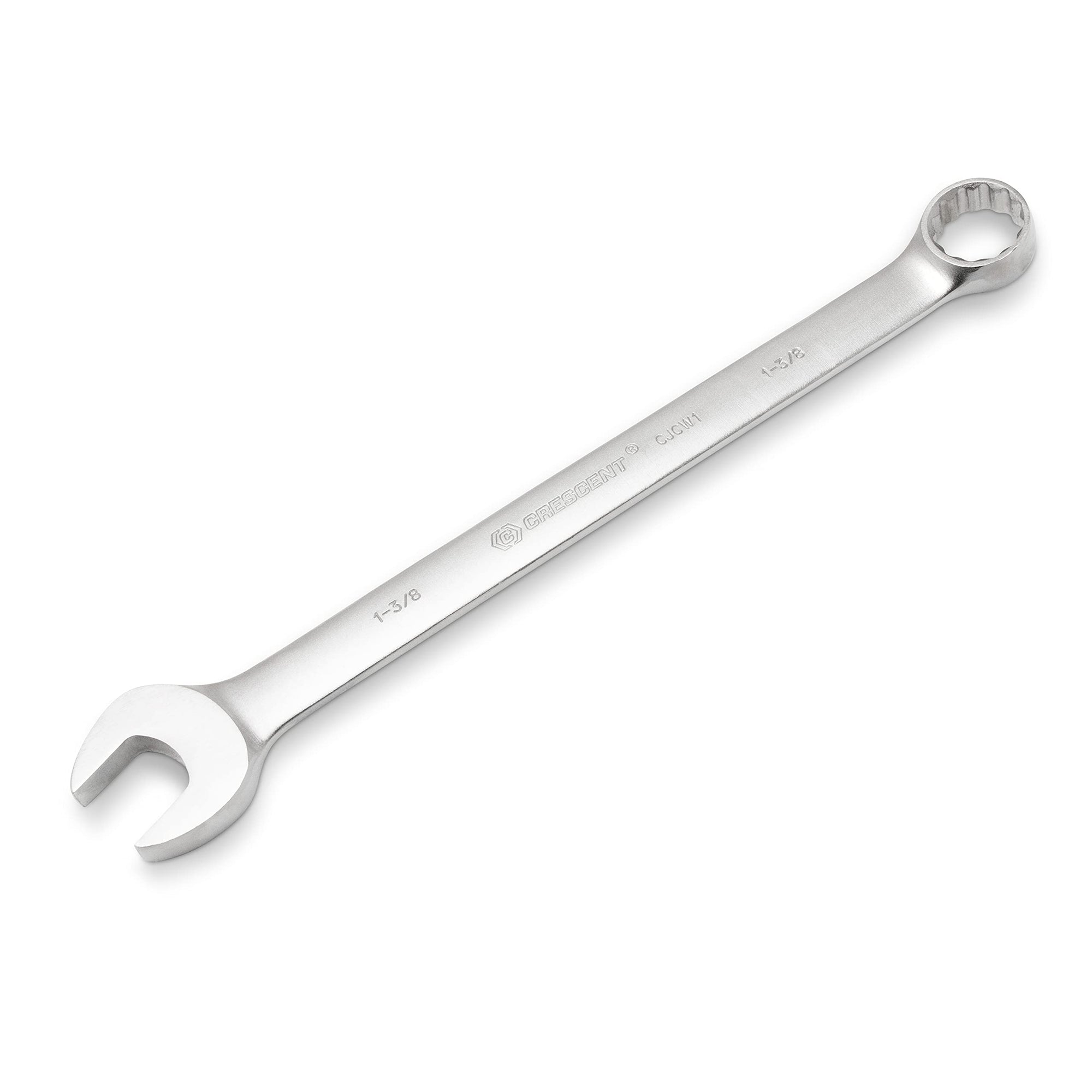 Crescent 12 Point 1-3/8" Satin Jumbo Long Pattern Combination Wrench - CJCW1