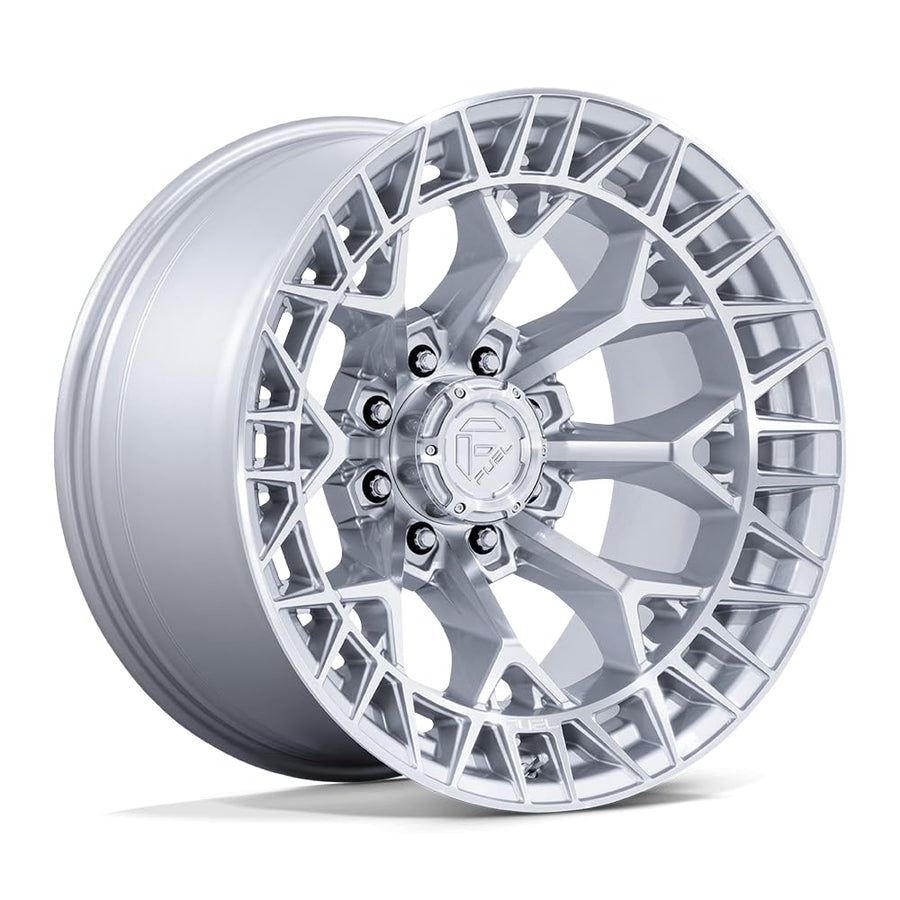 FUEL OFF-ROAD 20X10 FC873 CHARGER 8X180 4.79-18mm GLOSS SILVER W/MACHINED FACE - FC873SD20108818N
