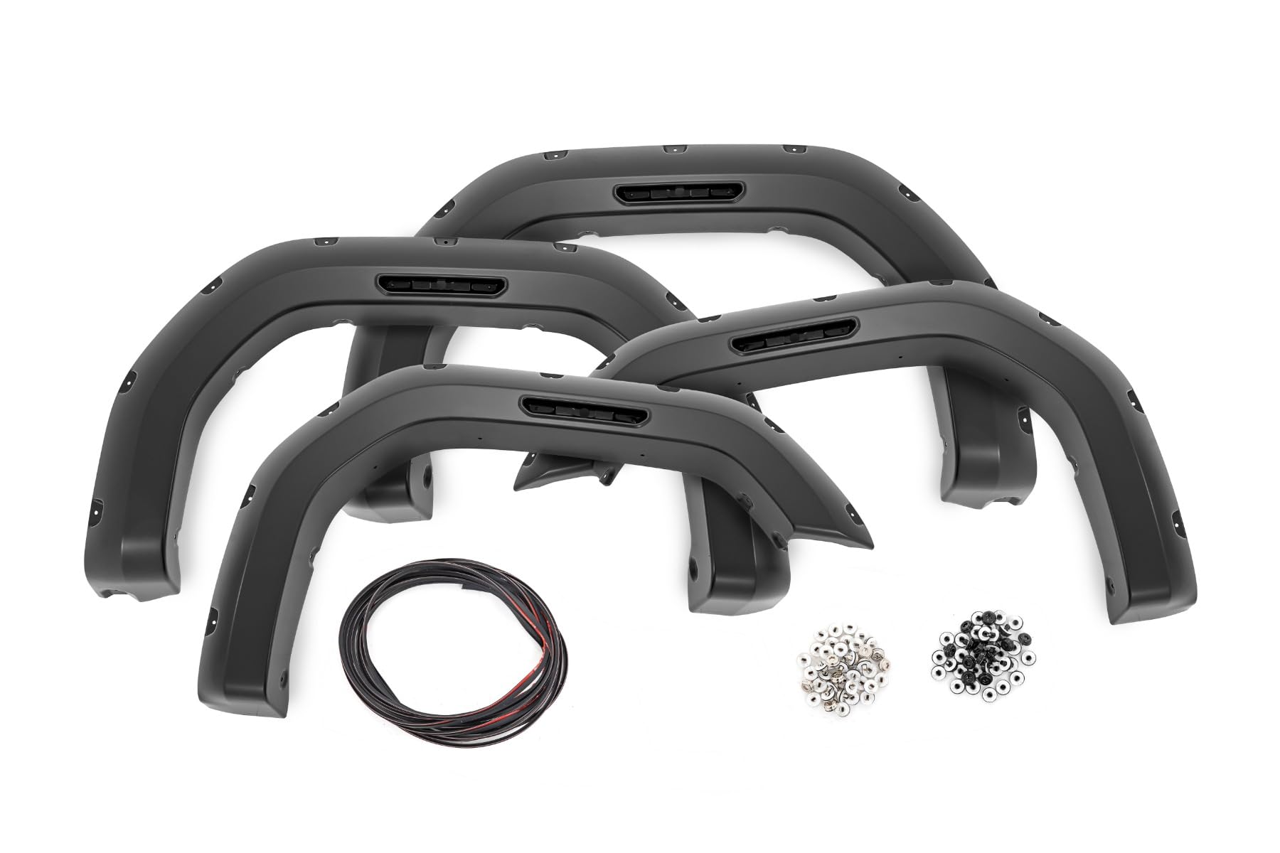 Pocket Fender Flares Rough Country for 20-25 GMC 2500/3500HD - F-G12011A-GBA