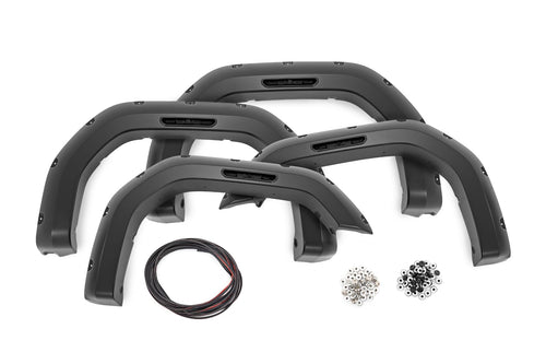 Pocket Fender Flares Rough Country for 20-25 GMC 2500/3500HD - F-G12011A-GBA