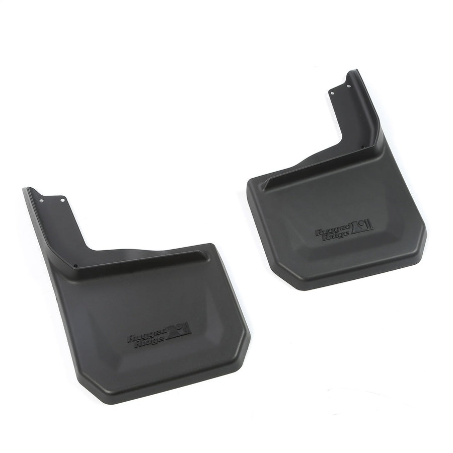 Splash Guard Kit Rugged Ridge 11642.12, Rear; 07-18 Jeep Wrangler JK