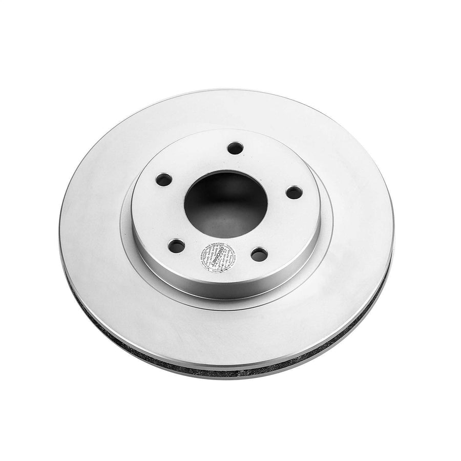 Power Stop Front JBR918EVC Evolution Genuine Geomet Coated Brake Rotor For INFINITI I30 2000-2001, Nissan Maxima 1999-2001 [Model Specific]