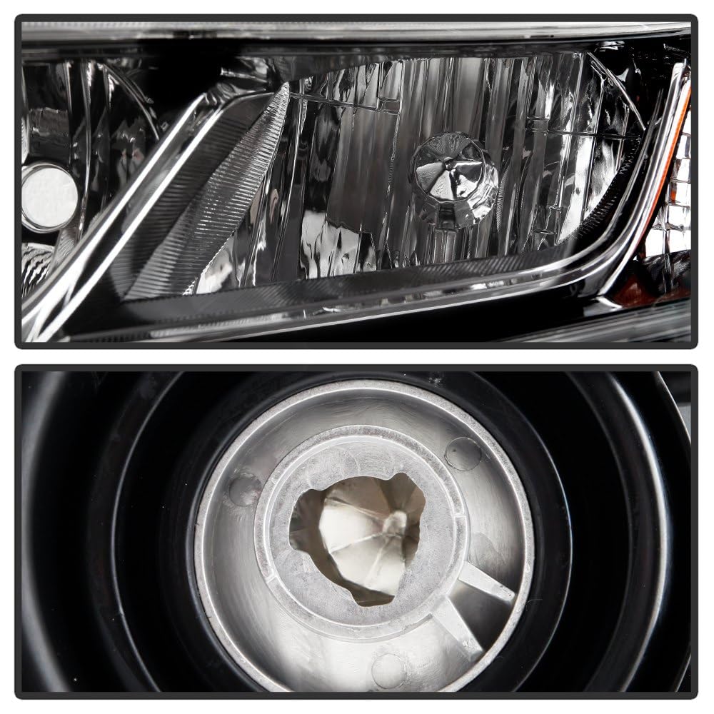 Honda CRV 2015-2016 Spyder (OE) Halogen with DRL LED Models Only - OEM Style Headlights - Low Beam-H11(Not Included) ; High Beam-9005(Not Included) ; Signal-7444NA(Not Included) - Left