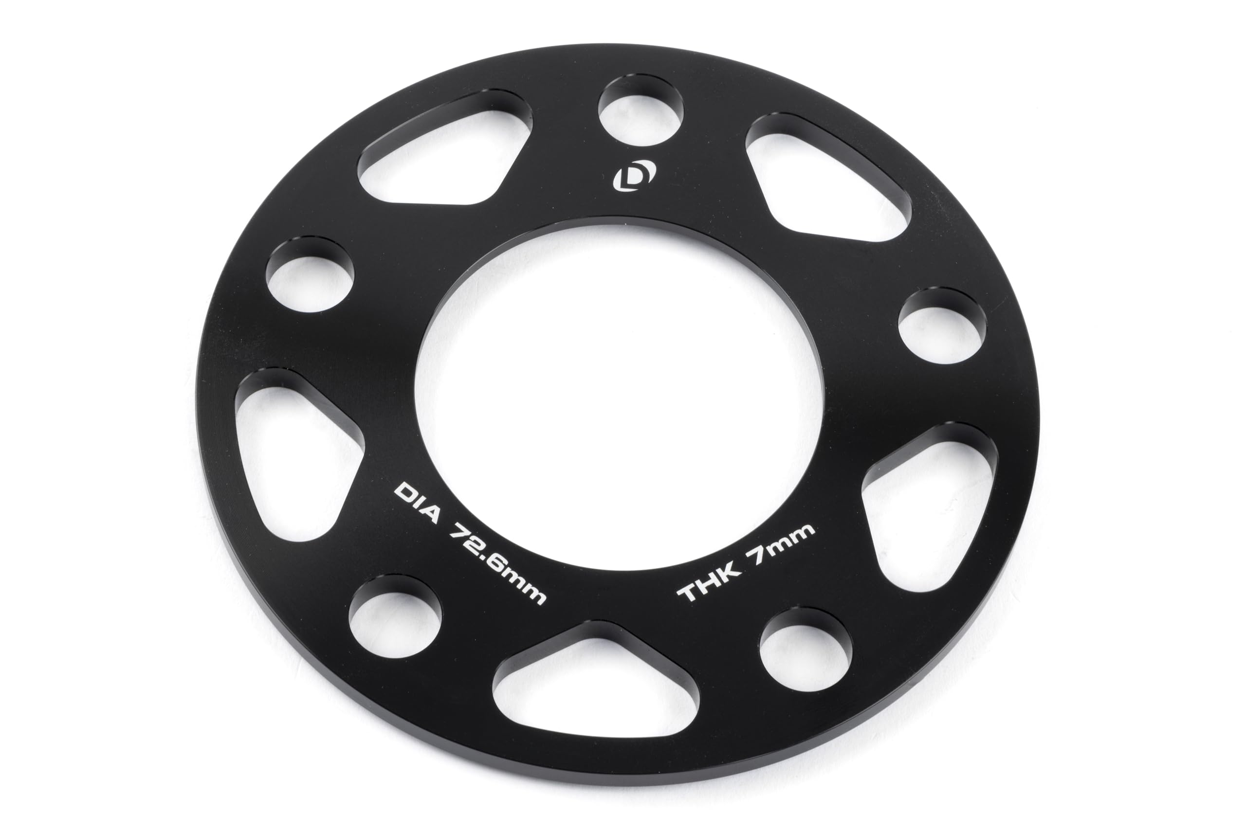 Dinan Wheel Spacers D210-2037 5x120 Bolt Circle - 72.6mm Center Bore - 7mm Thick - Pair