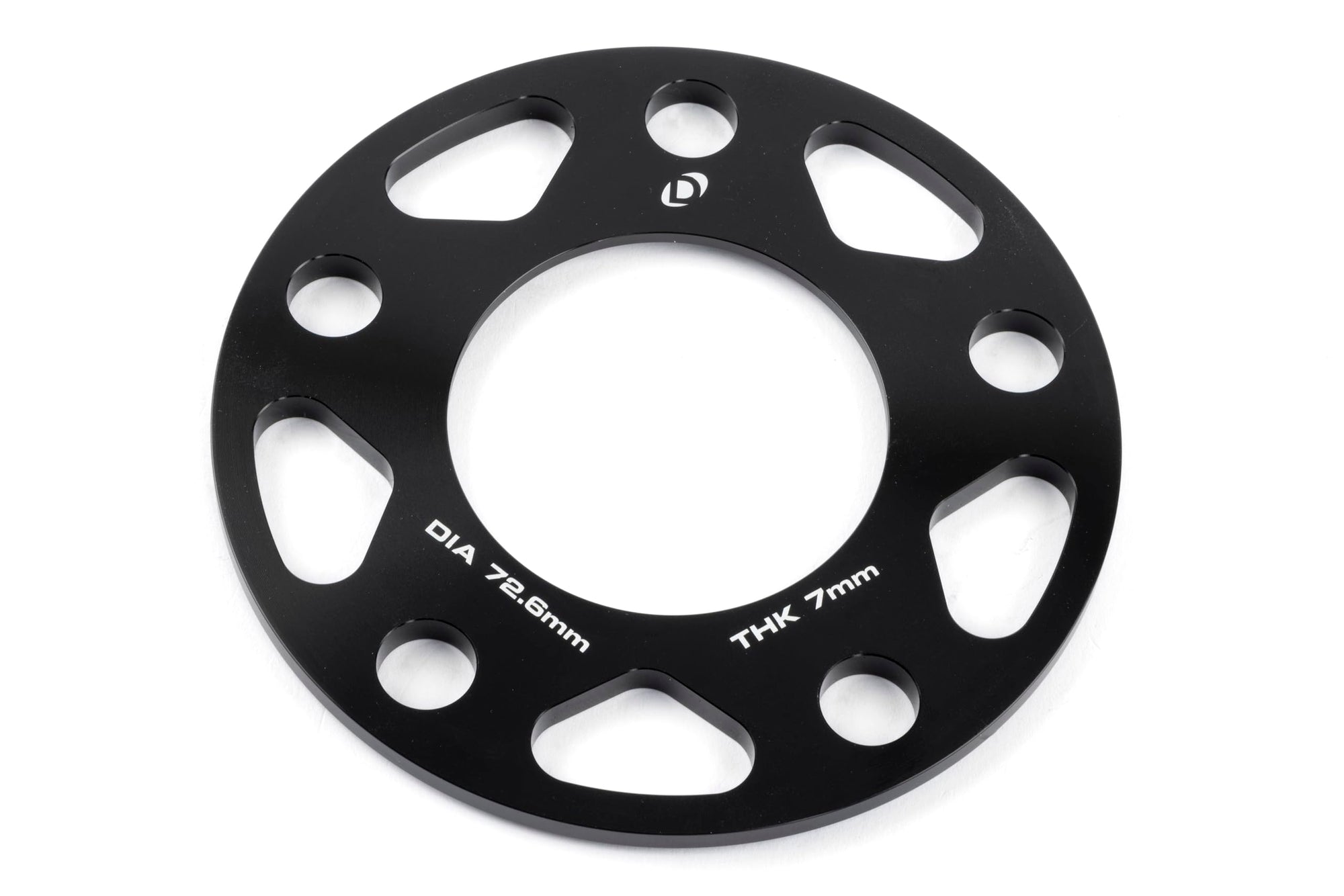 Dinan Wheel Spacers D210-2037 5x120 Bolt Circle - 72.6mm Center Bore - 7mm Thick - Pair