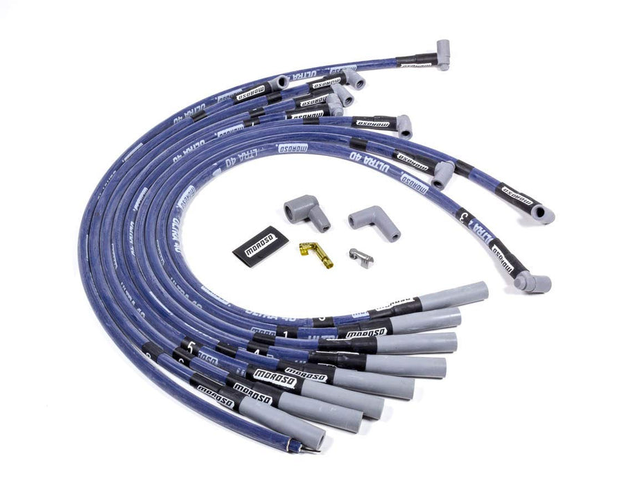 Ultra 40 Moroso Sleeved Wire Set, 73615