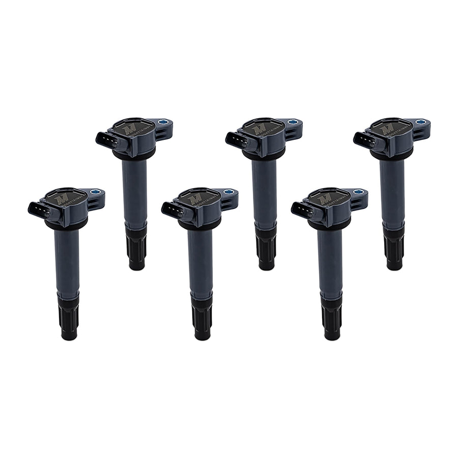 Mishimoto Coil Pack Ignition, Compatible with Toyota Camry 3.5L, 2007-2012, Set of 6
