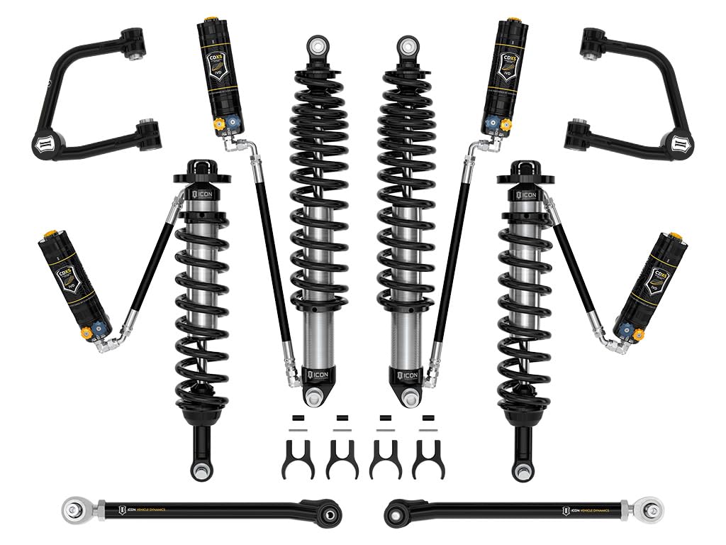 2021-2023 Ford Bronco, ICON Sasquatch, 2-3" Lift, Stage 6 Suspension System, CDXS, Tubular