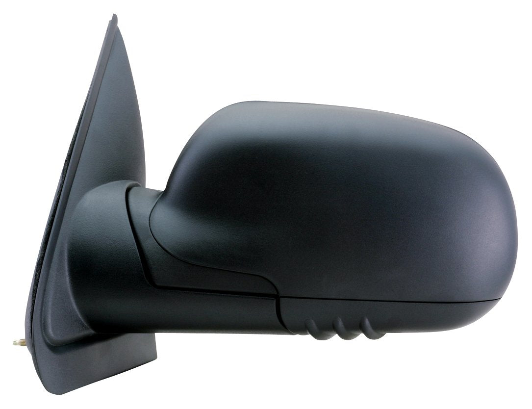 Fit System Driver Side Mirror for Chevy Trailblazer, Buick Rainier, GMC Envoy, Isuzu Ascender, Olds Bravada, Black, Foldaway, Manual