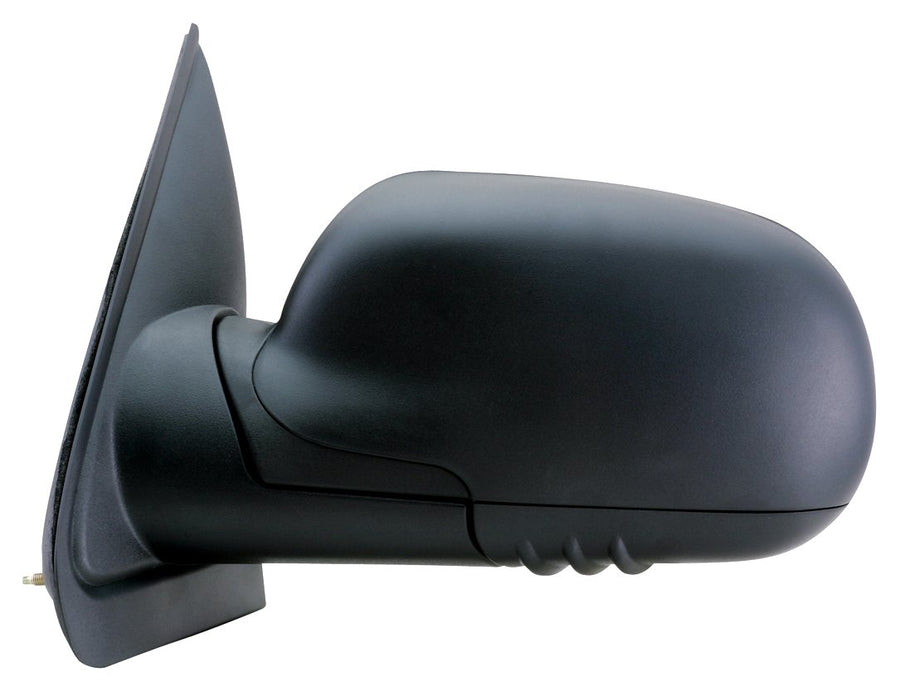 Fit System Driver Side Mirror for Chevy Trailblazer, Buick Rainier, GMC Envoy, Isuzu Ascender, Olds Bravada, Black, Foldaway, Manual