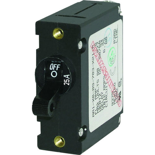 Blue Sea 7216 Magnetic AC / DC Single Pole World Circuit Breaker - 25 Amp