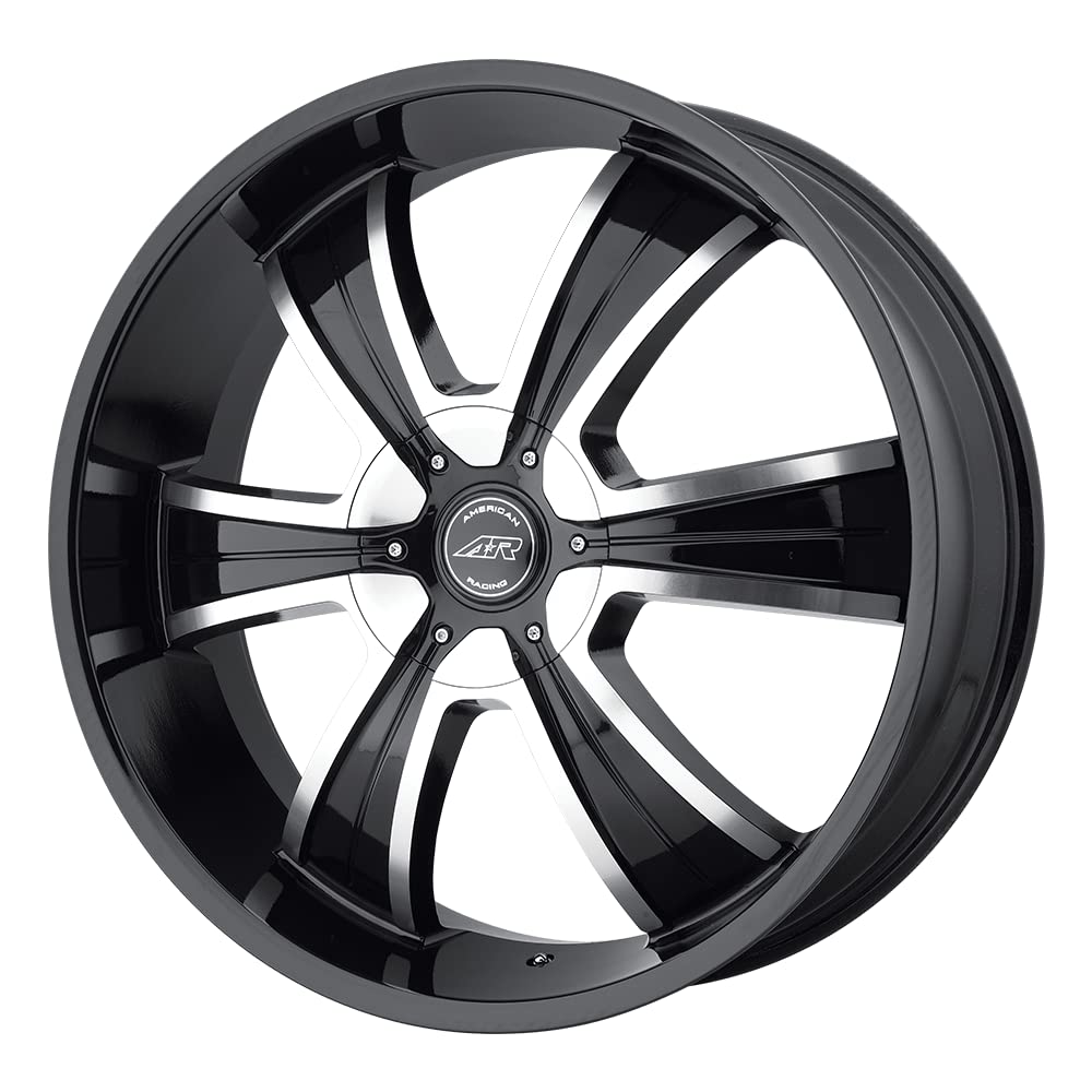 AR894 American Racing 18X8 5X115/120 G-BLK MACH 15MM - AR89488020315