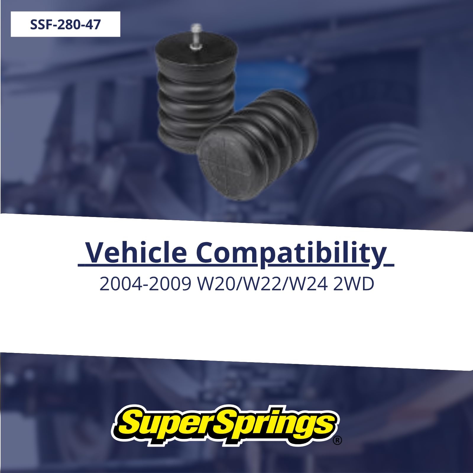 SSF-280-47 | SuperSprings International SumoSprings Front for Workhorse W20|W22|W24
