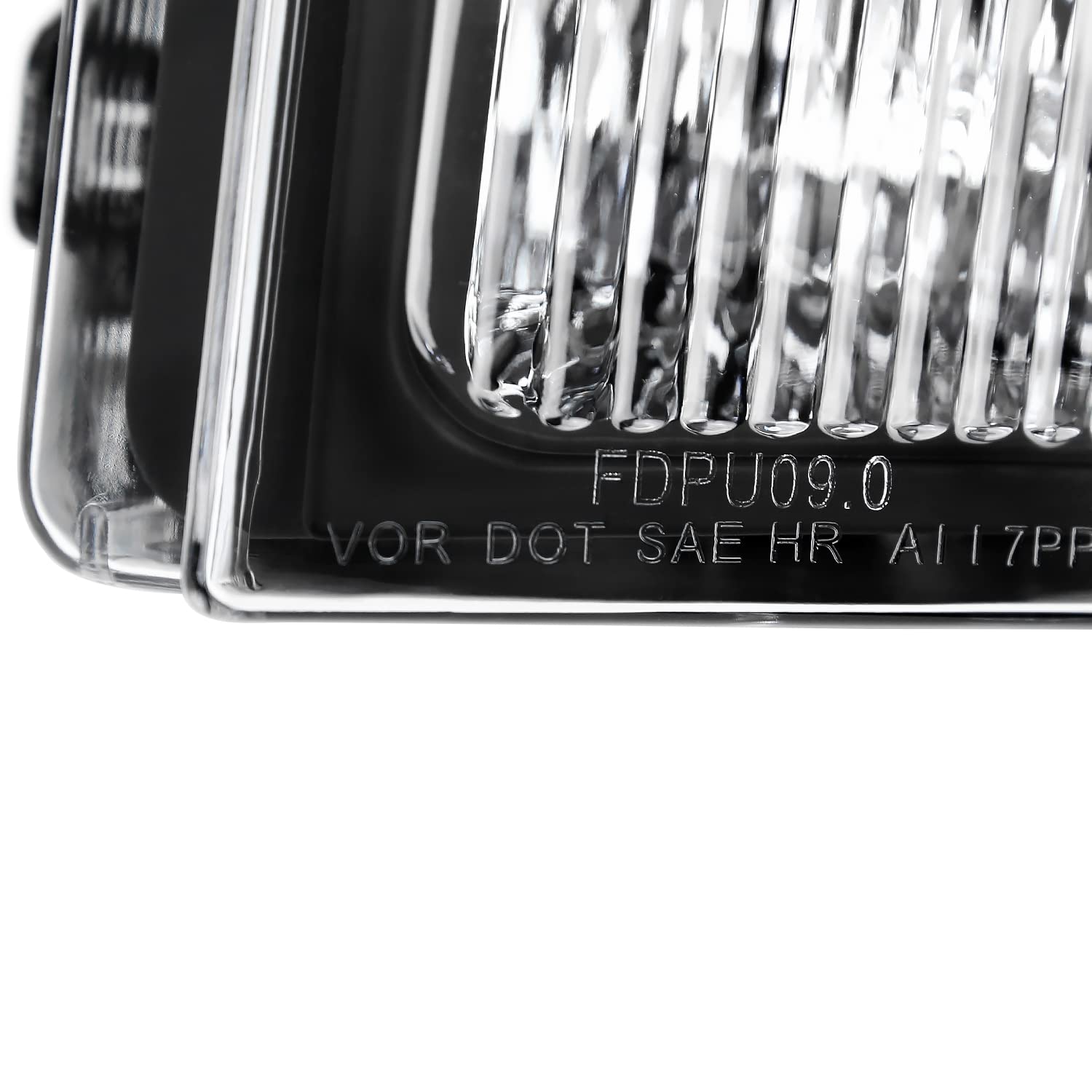 Black Projector Headlights w/LED Strips SPEC-D TUNING Compatible with 2009-2014 Ford F-150, Left + Right Pair Headlamps Assembly