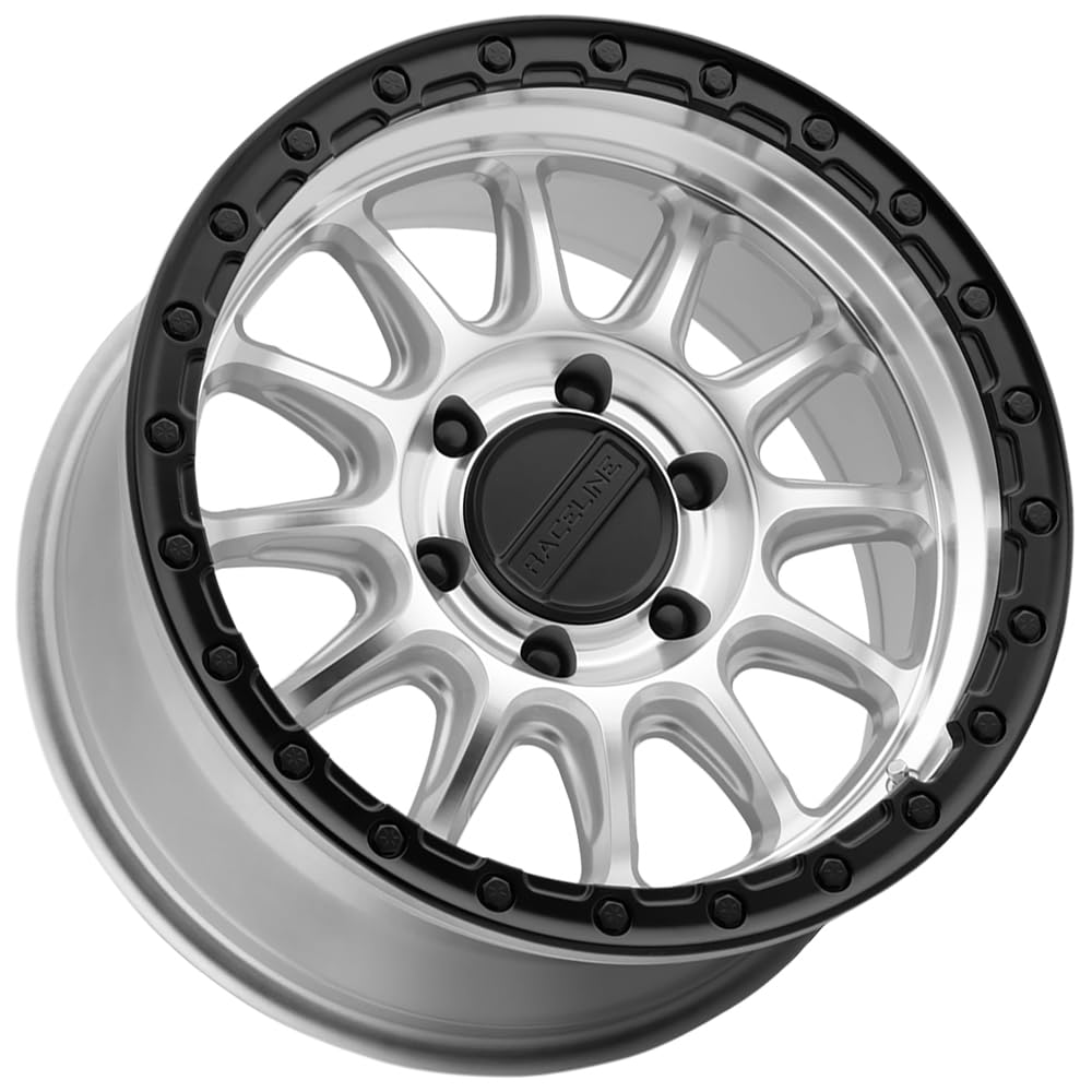 ALPHA MACHINED W/BLACK RING Raceline Wheels 18X9 5X150 +18mm