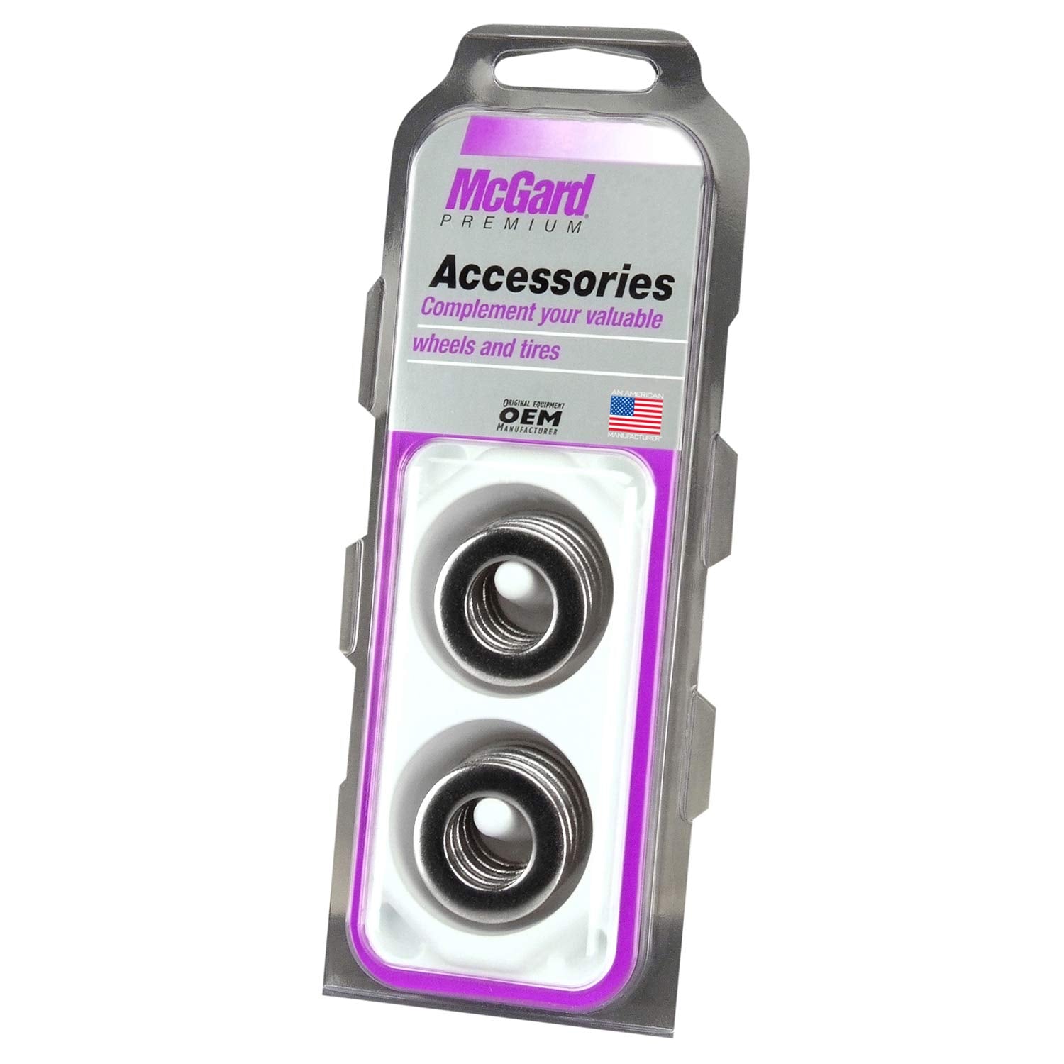 Stainless Steel MCGARD 78711 Standard Mag Washers - Set of 10, Silver