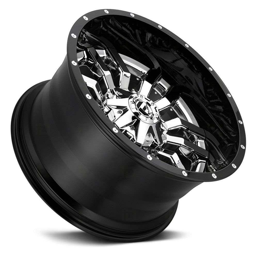 D270 Fuel Sledge 20x10 8x180 -18mm Chrome Wheel Rim