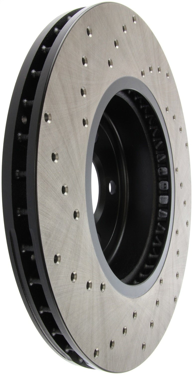 Sport StopTech Cross Drilled Brake Rotor 128.34124L (Front Left), 1 Pack