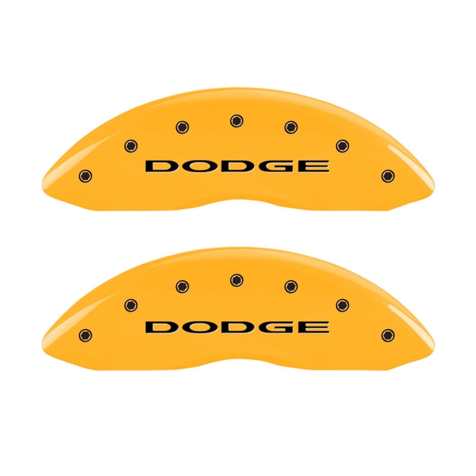 Caliper Covers MGP 12134SDD4YL, Yellow
