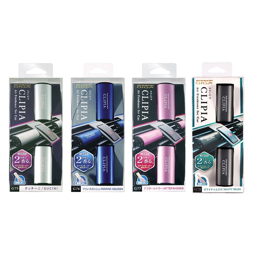 Air Spencer Whity Musk Giga Clipia Car Air Freshener G79