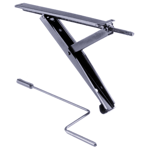20" BAL 23026 Light Trailer Stabilizing Jacks with Crank Handle – Set of 2 Manual Leveling Jacks for Small Campers & Utility Trailers, 1000 lbs. Capacity Per Jack