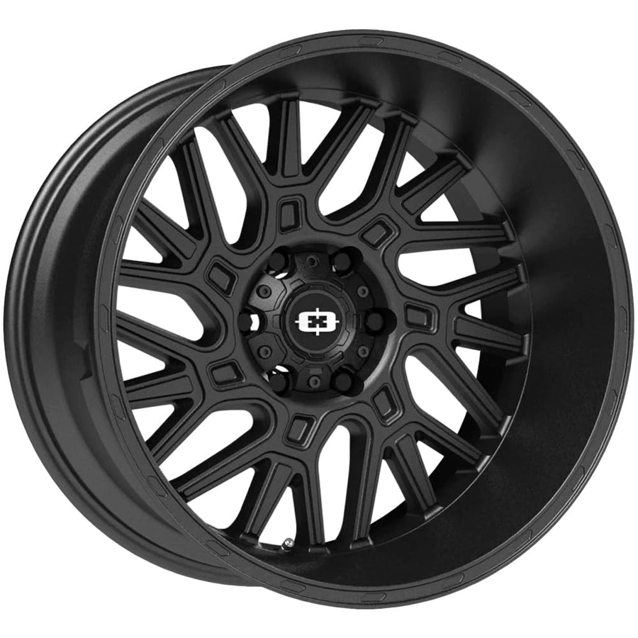 404 Brawl Vision 20x9 6x135 +12mm Satin Black Wheel Rim 20" Inch