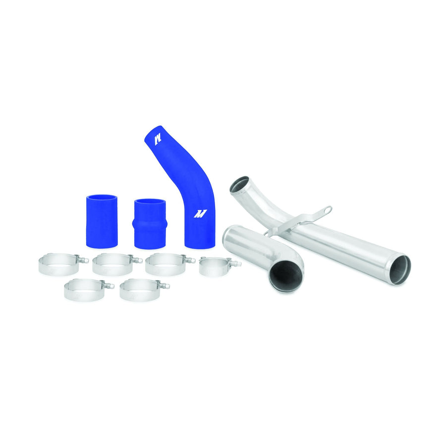 Mishimoto Upper Intercooler Pipe Kit MMICP-EVO-10UBL Fits Mitsubishi Lancer Evo X 2008-2015 Blue