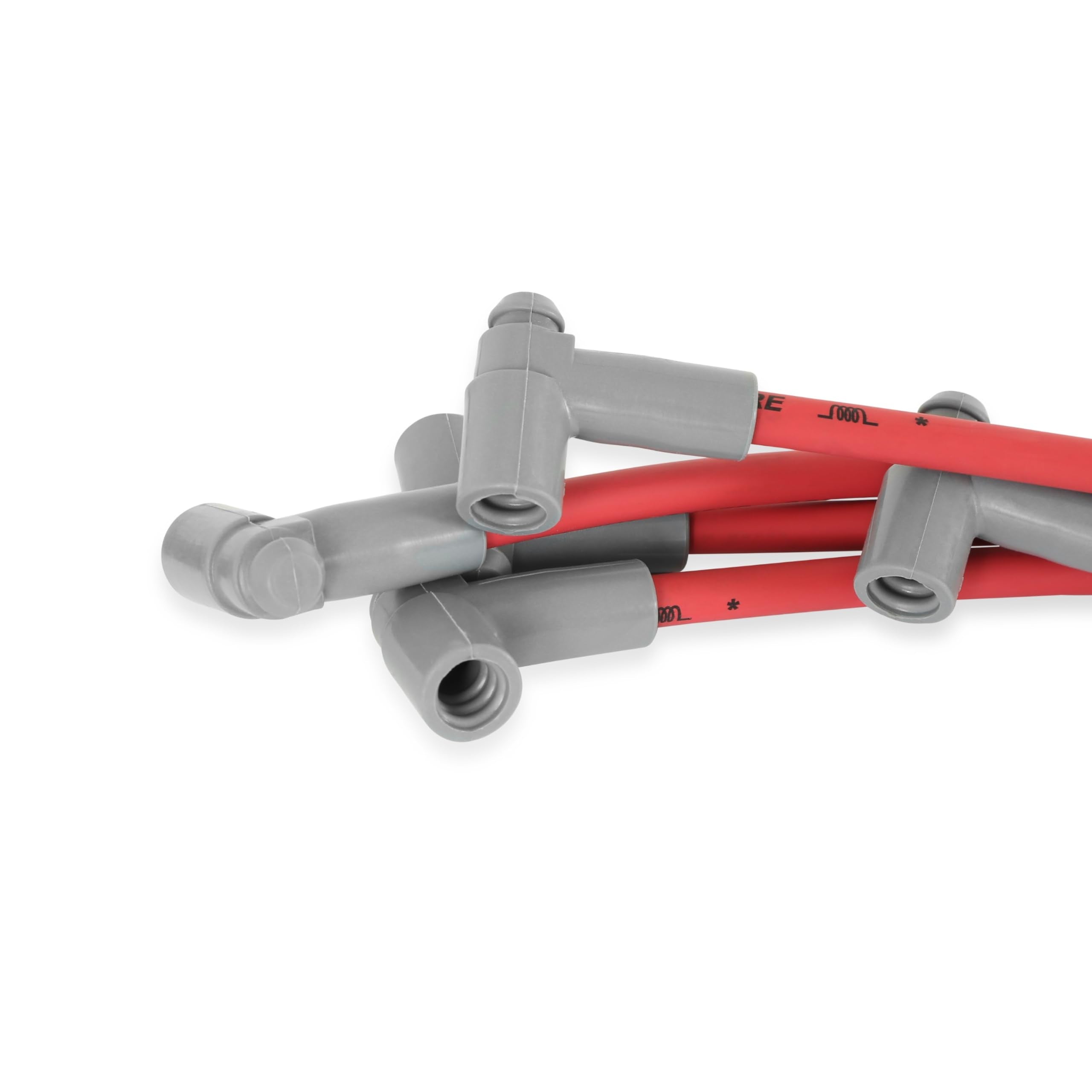 Super Conductor MSD 32239 Spark Plug Wire Set, Red