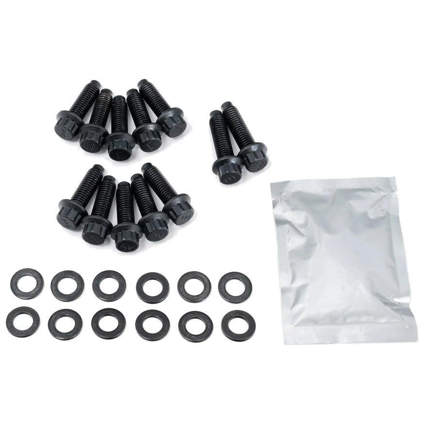 Compatible PPE Up Pipe Bolt Set 116121500 for 2001-2016 GM 6.6L Duramax LB7 LLY LBZ LMM and LML (12 PC)