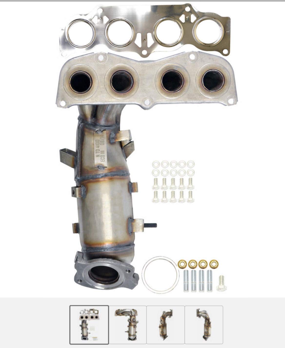 808562 nobrandname CARB Certified Direct Fit Manifold Converter