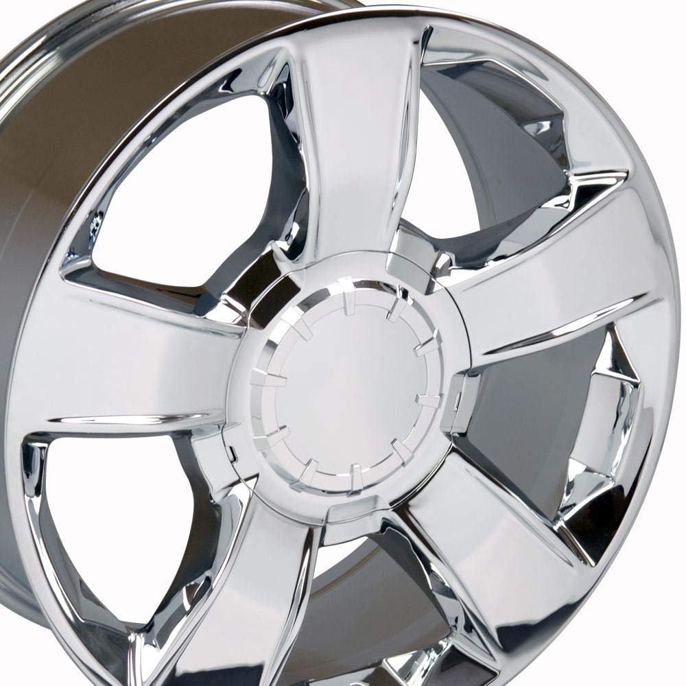 20 Inch OE Wheels CV79 Rim Fits Tahoe Style 6x139.7 20x8.5 Chrome - Hollander 5651 (1)